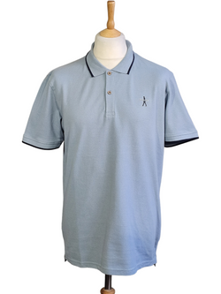Tipped polo various colours
