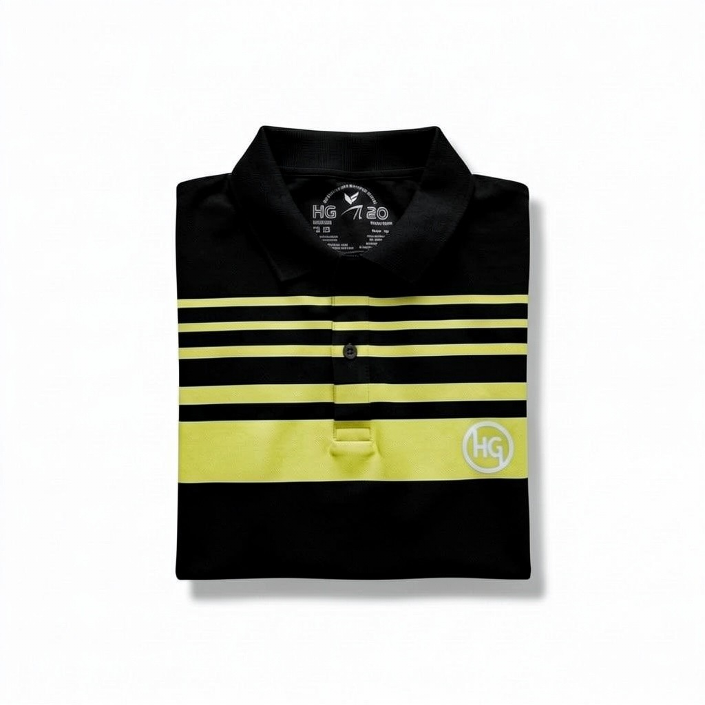 Top lined polo