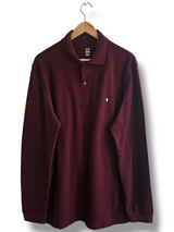 Ls polo burgundy sdl