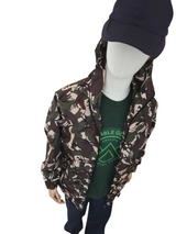 Camo hooded jacket
