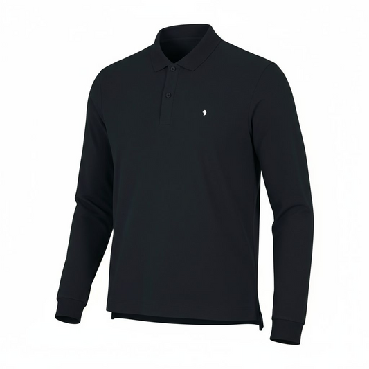 Ls polo small deer logo - Humble Gents Social Club