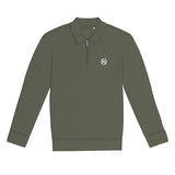 1/4 zip collared sweat