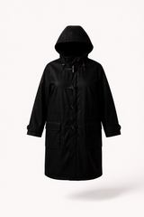Soft shell duffle coat