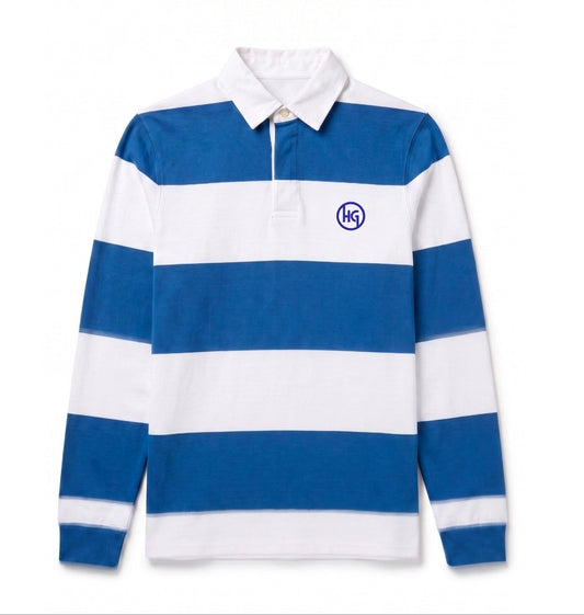 Long sleeve rugby polo