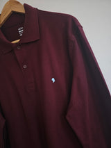 Ls polo burgundy sdl