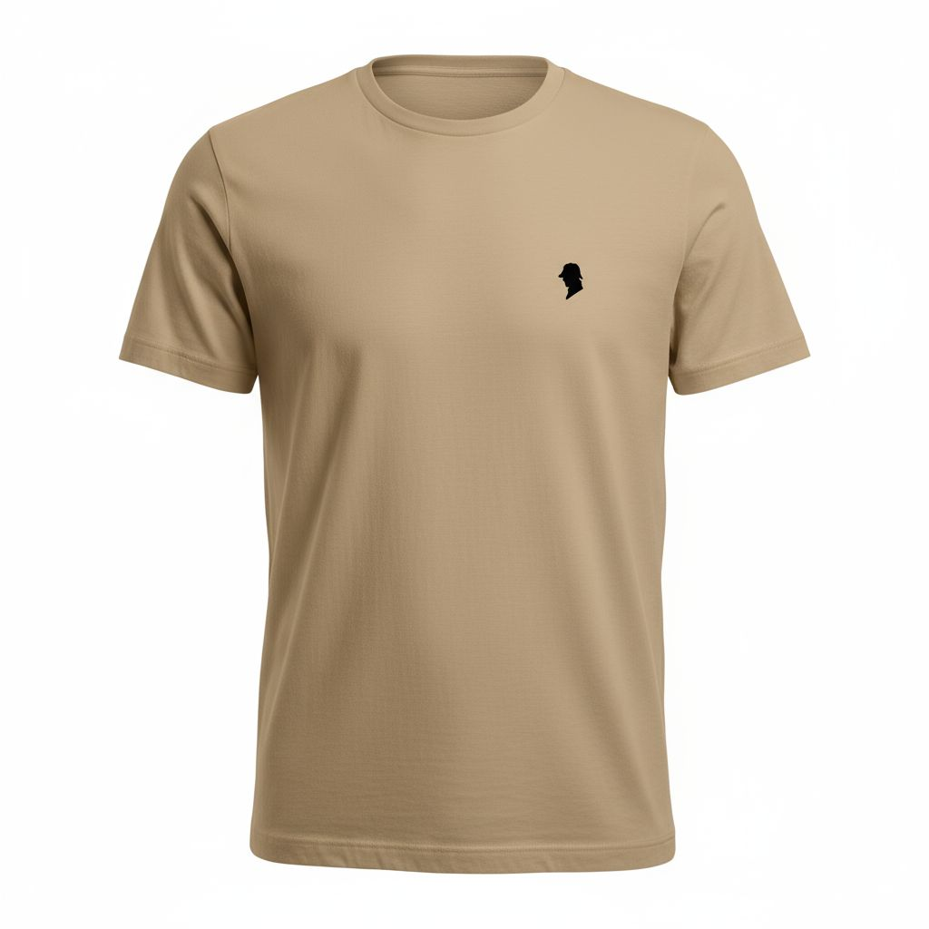 Small deerstalker logo tee - Humble Gents Social Club