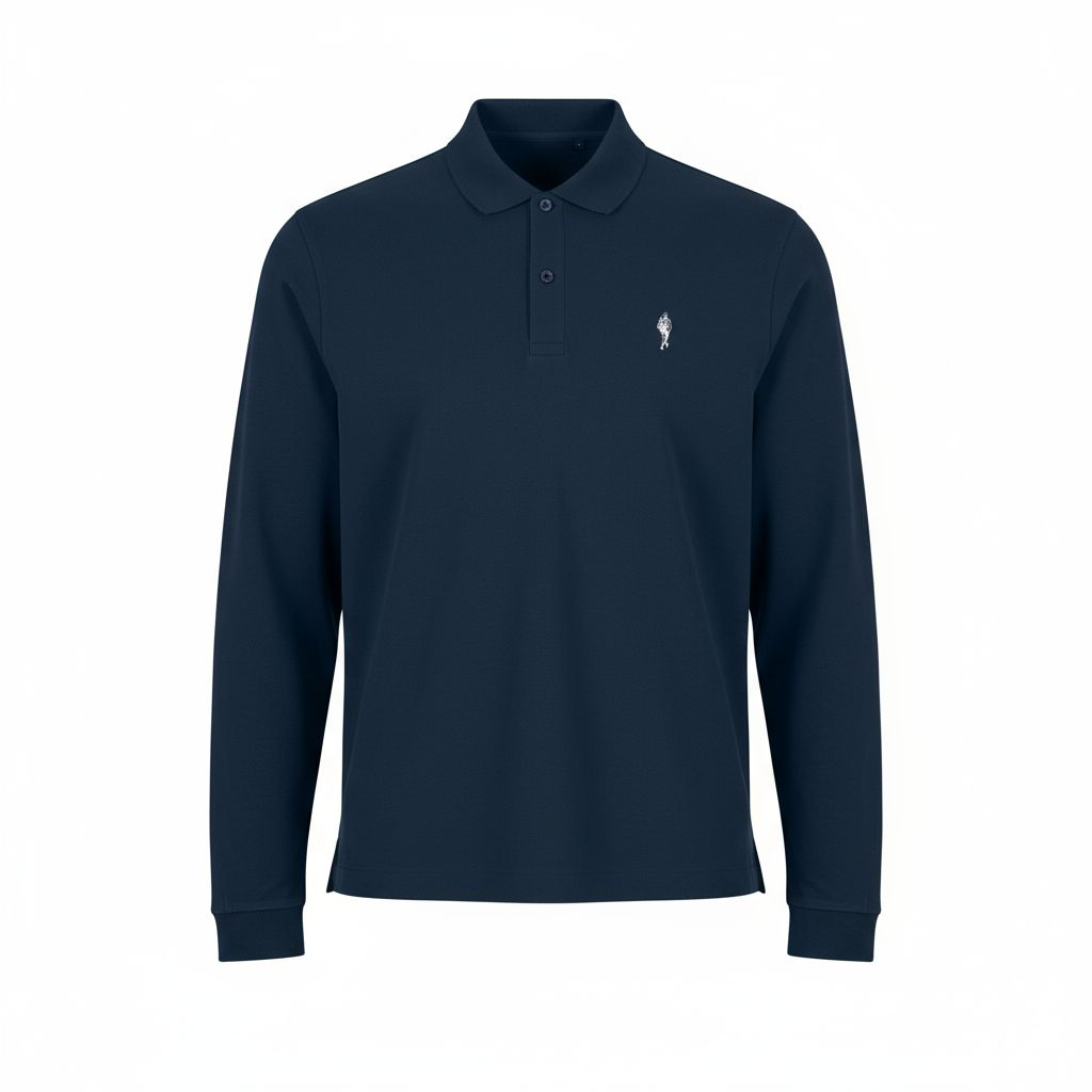 Hiker LS polo - Humble Gents Social Club