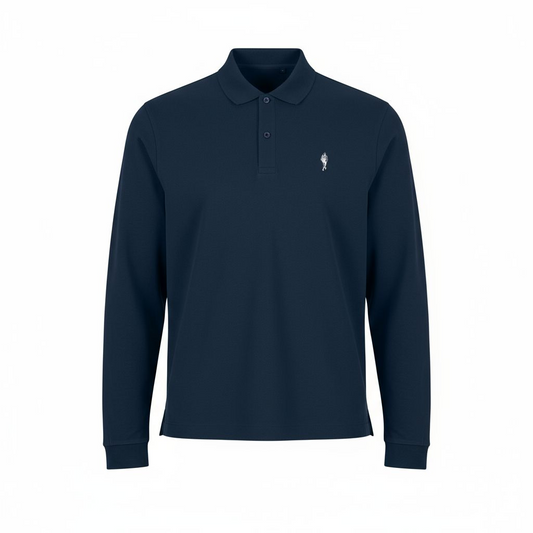 Hiker LS polo - Humble Gents Social Club