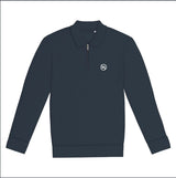 1/4 zip collared sweat