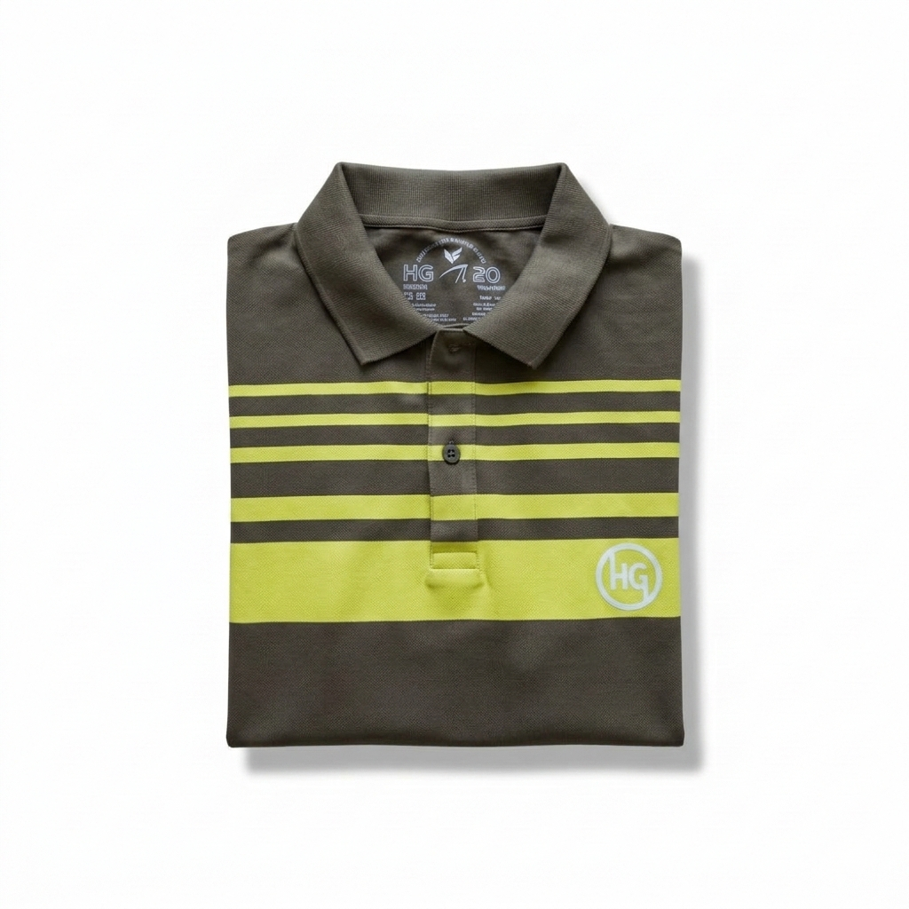 Top lined polo