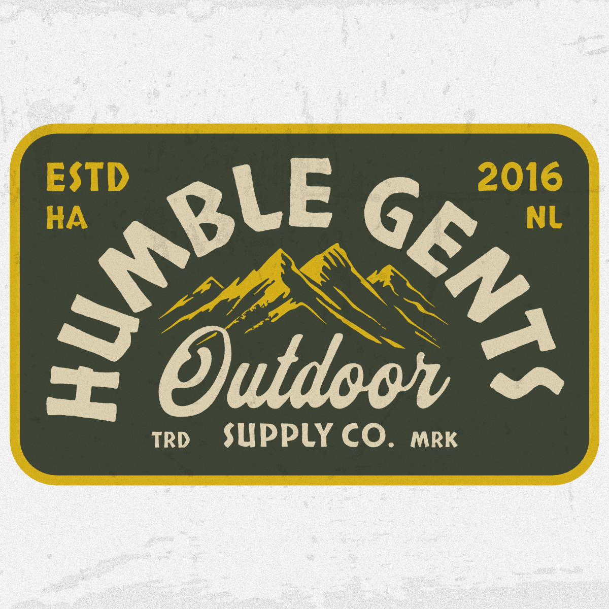 Outdoor goods tee - Humble Gents Social Club