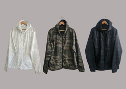 Lightweight camo windcheater