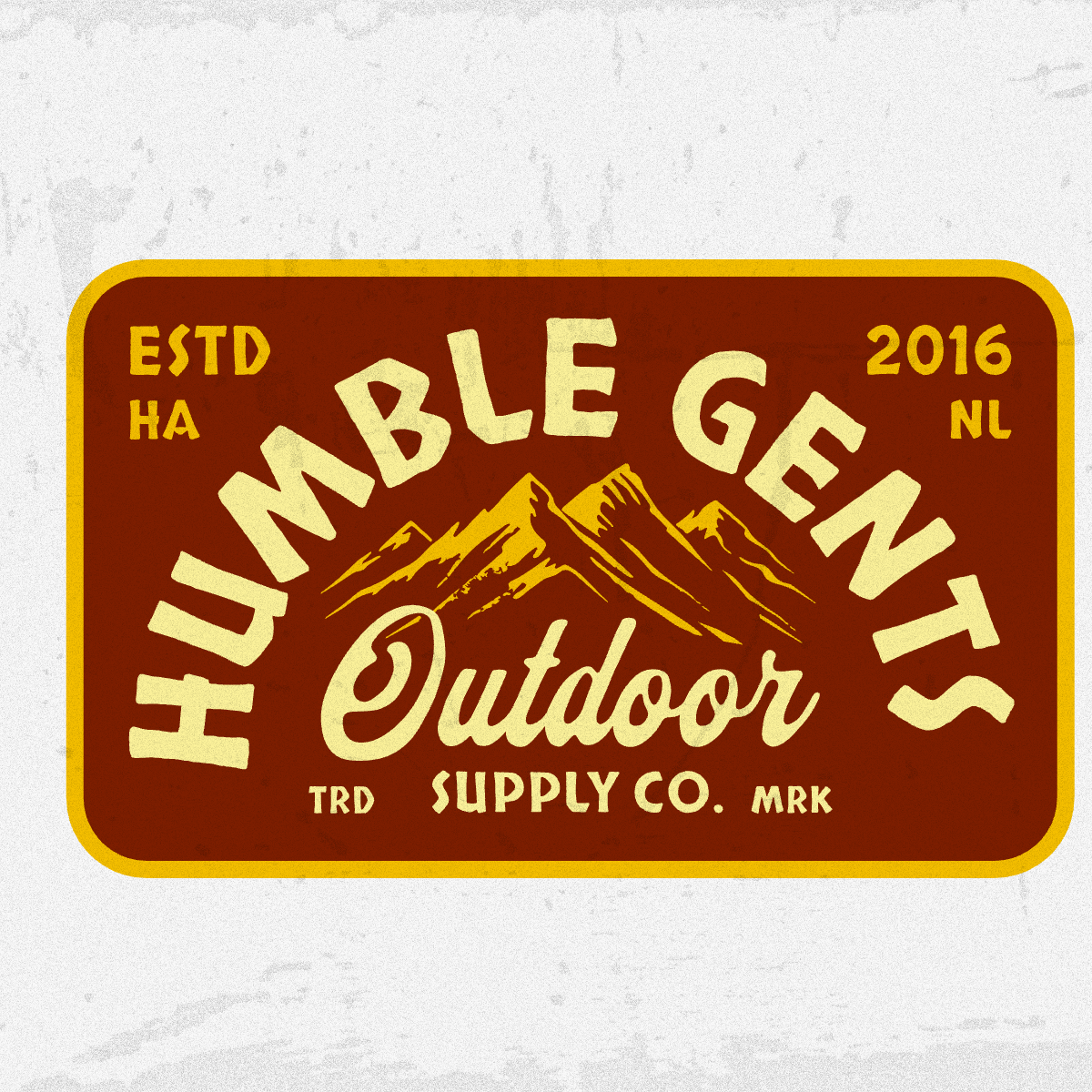 Outdoor goods tee - Humble Gents Social Club