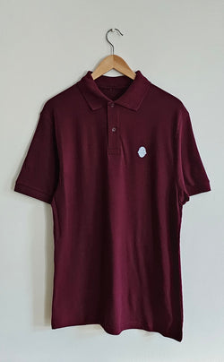 Oval sky navy polo