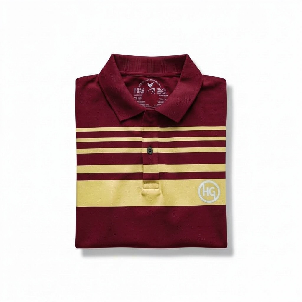 Top lined polo