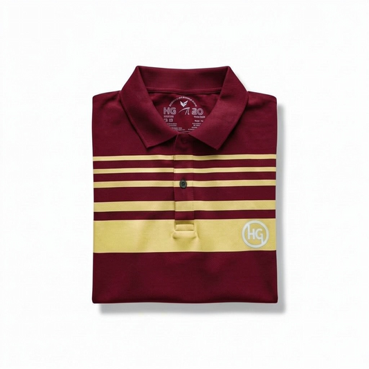 Top lined polo