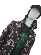 Camo hooded jacket