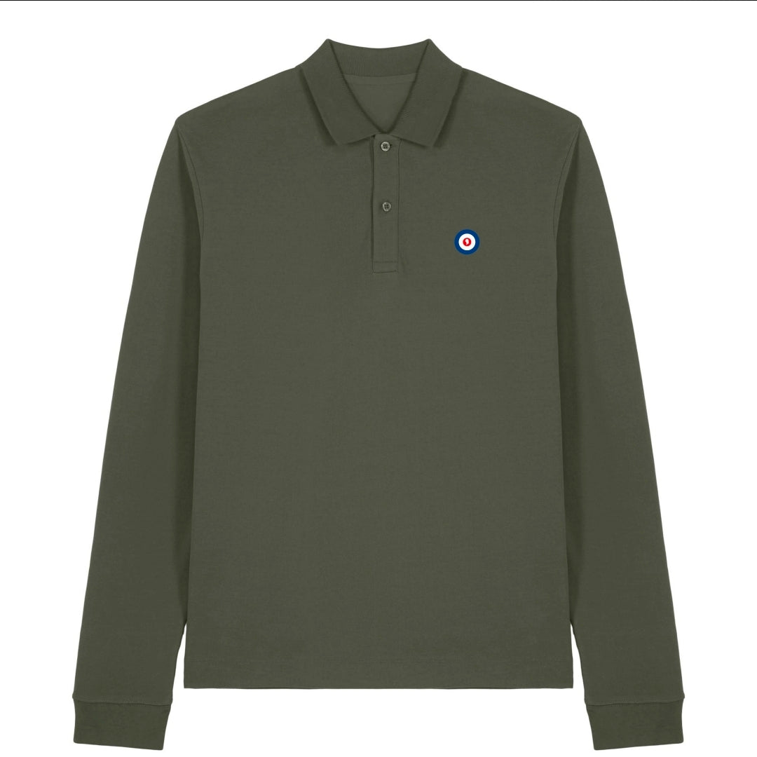 Ls polo mod logo - Humble Gents Social Club